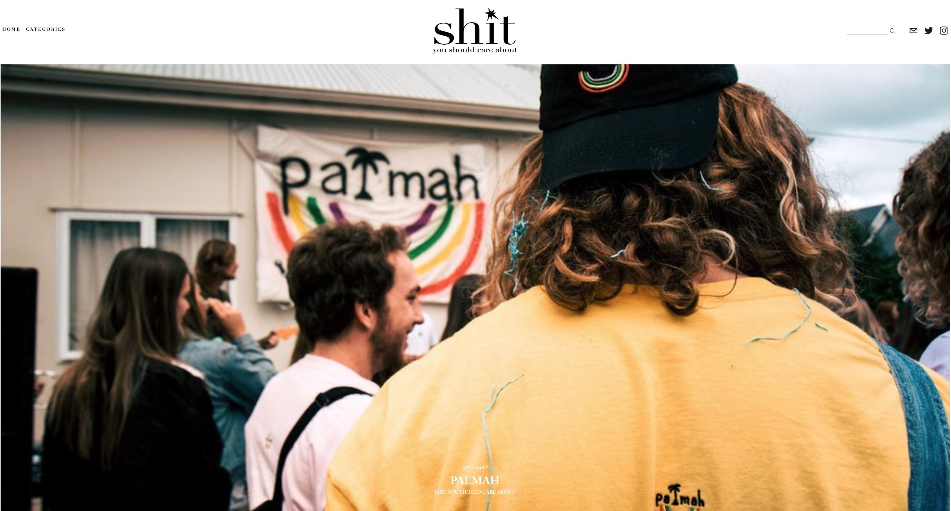 Having a yarn with Shit You Should Care About.
