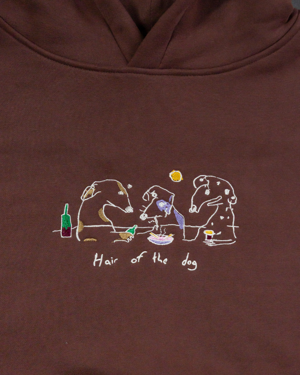 Hair of the Dog Hood -  Chocolate (Hemp)