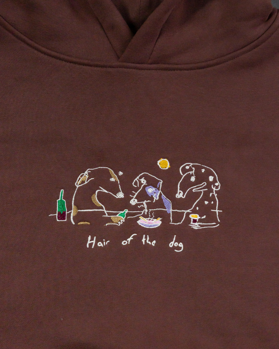 Hair of the Dog Hood -  Chocolate (Hemp)