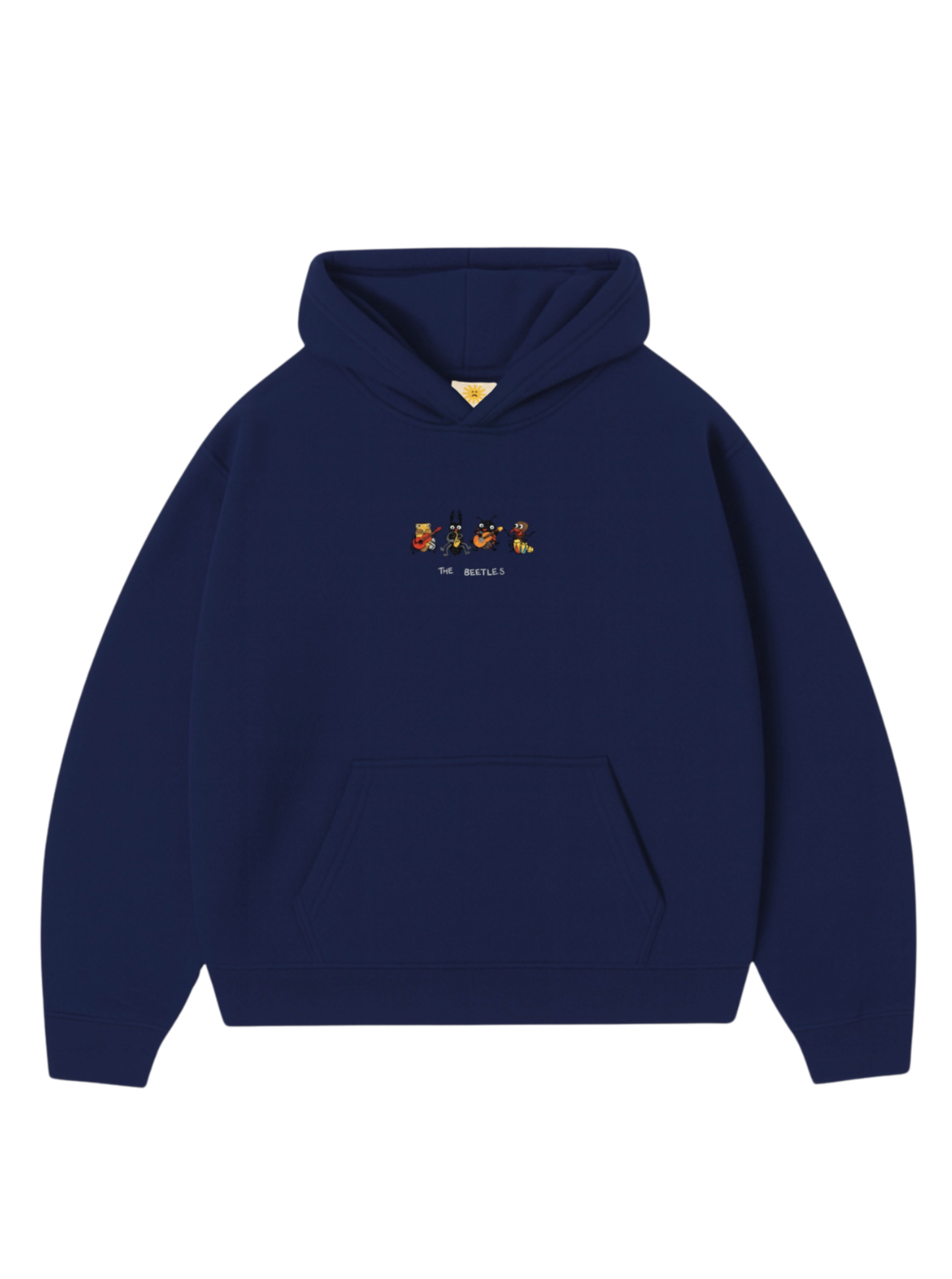 The Beetles Hood - Petrol Blue (Hemp)
