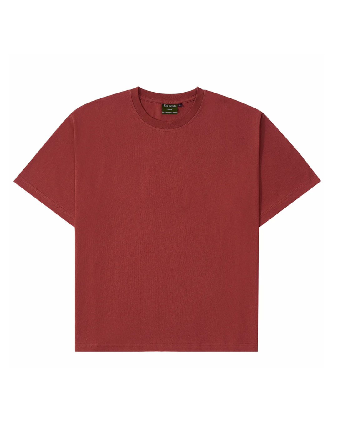 Box Tee - Dusky Scarlett (Hemp)