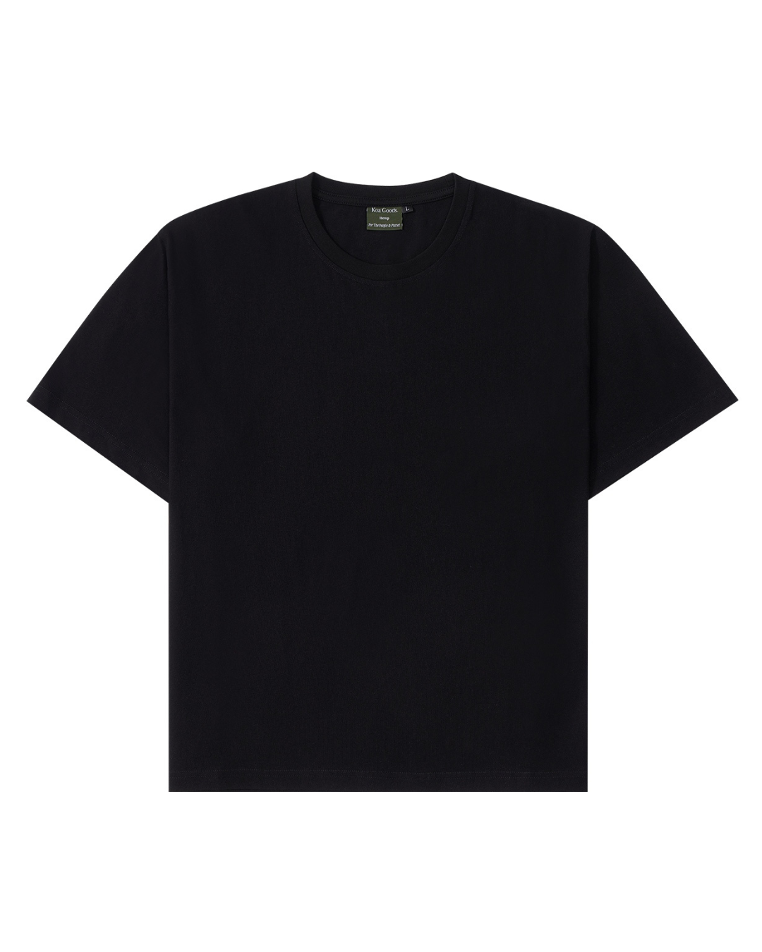 Box Tee - Black (Hemp)