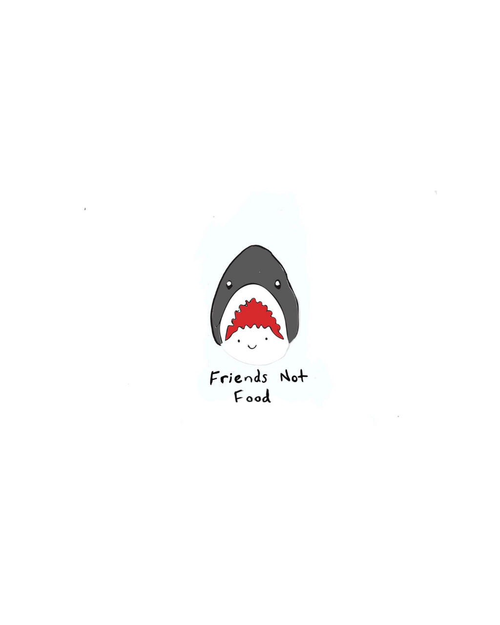 Friends Not Food - Dark Chocolate (Hemp)