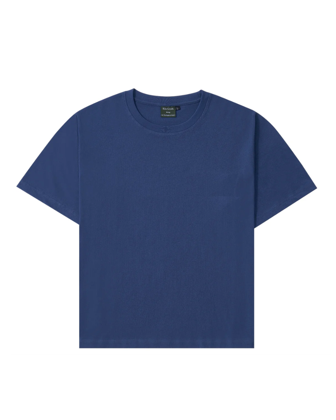Petrol Blue Hemp Tee