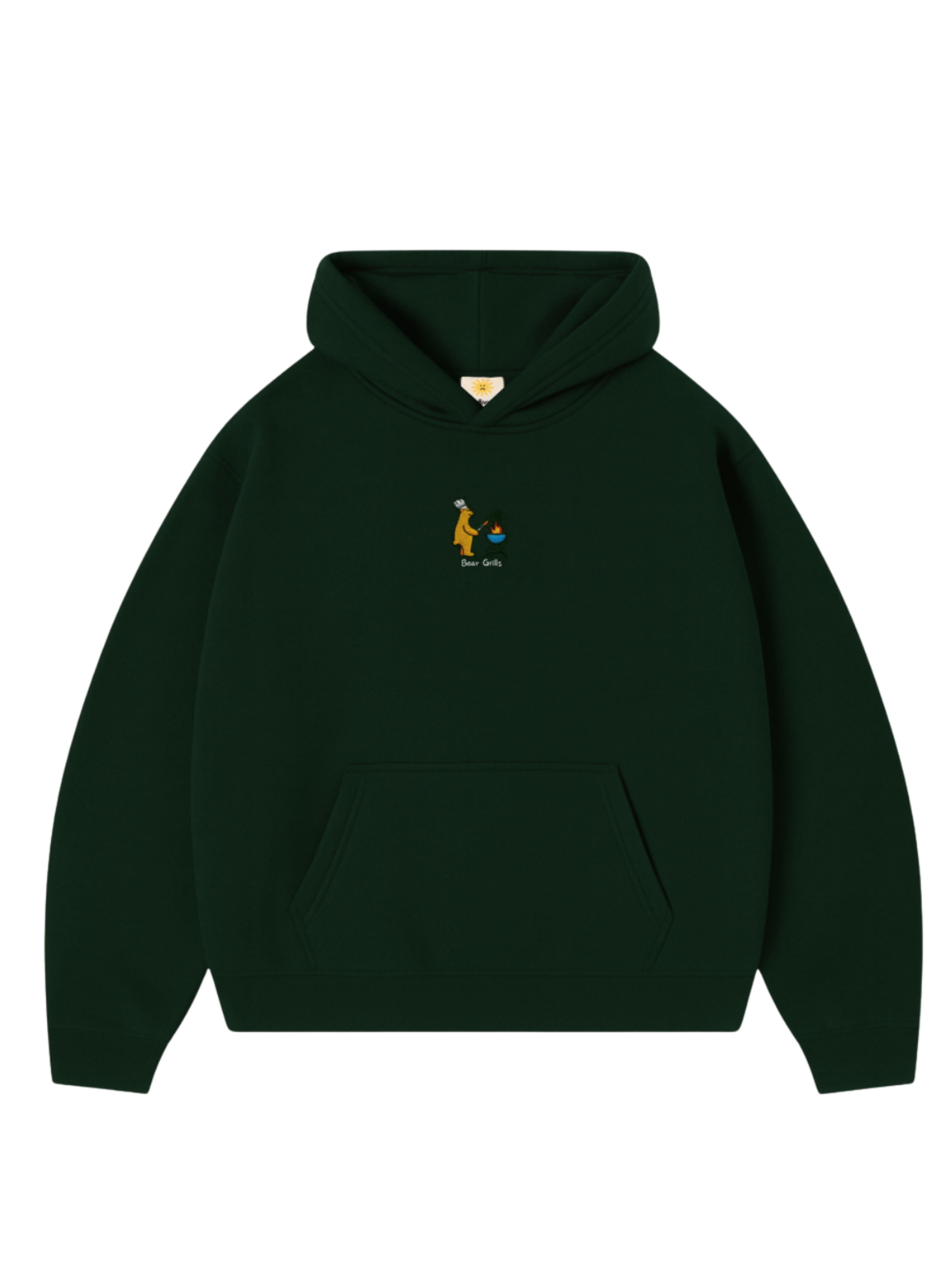 Bear Grills Hood - Dark Pine (Hemp)
