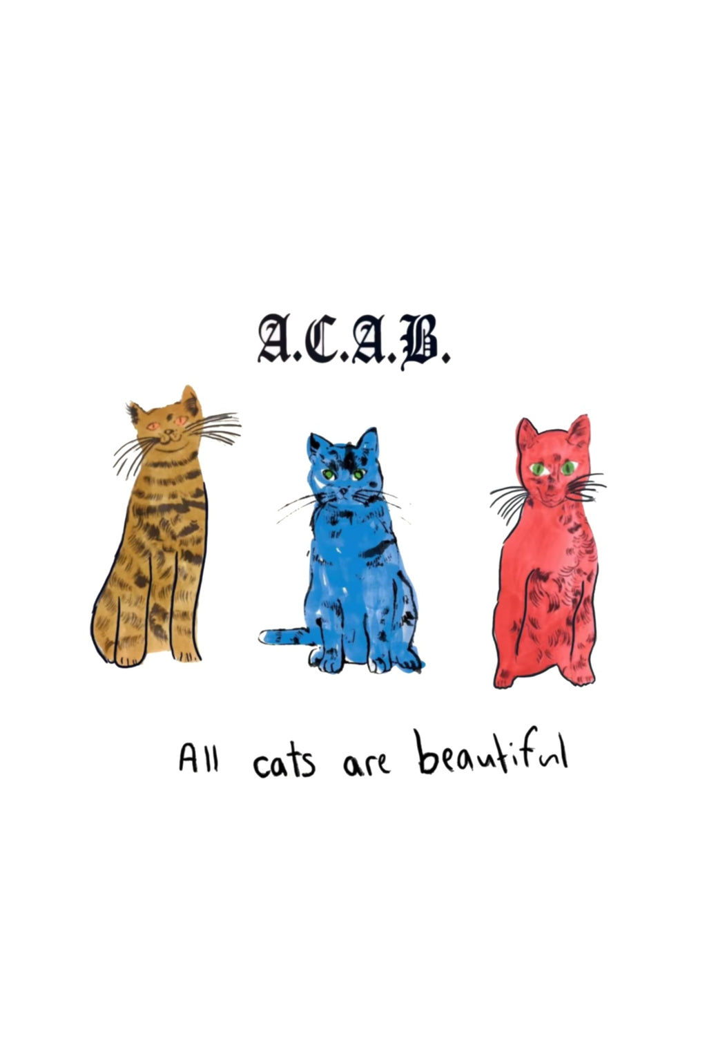 A.C.A.B. - Petrol Blue (Hemp)