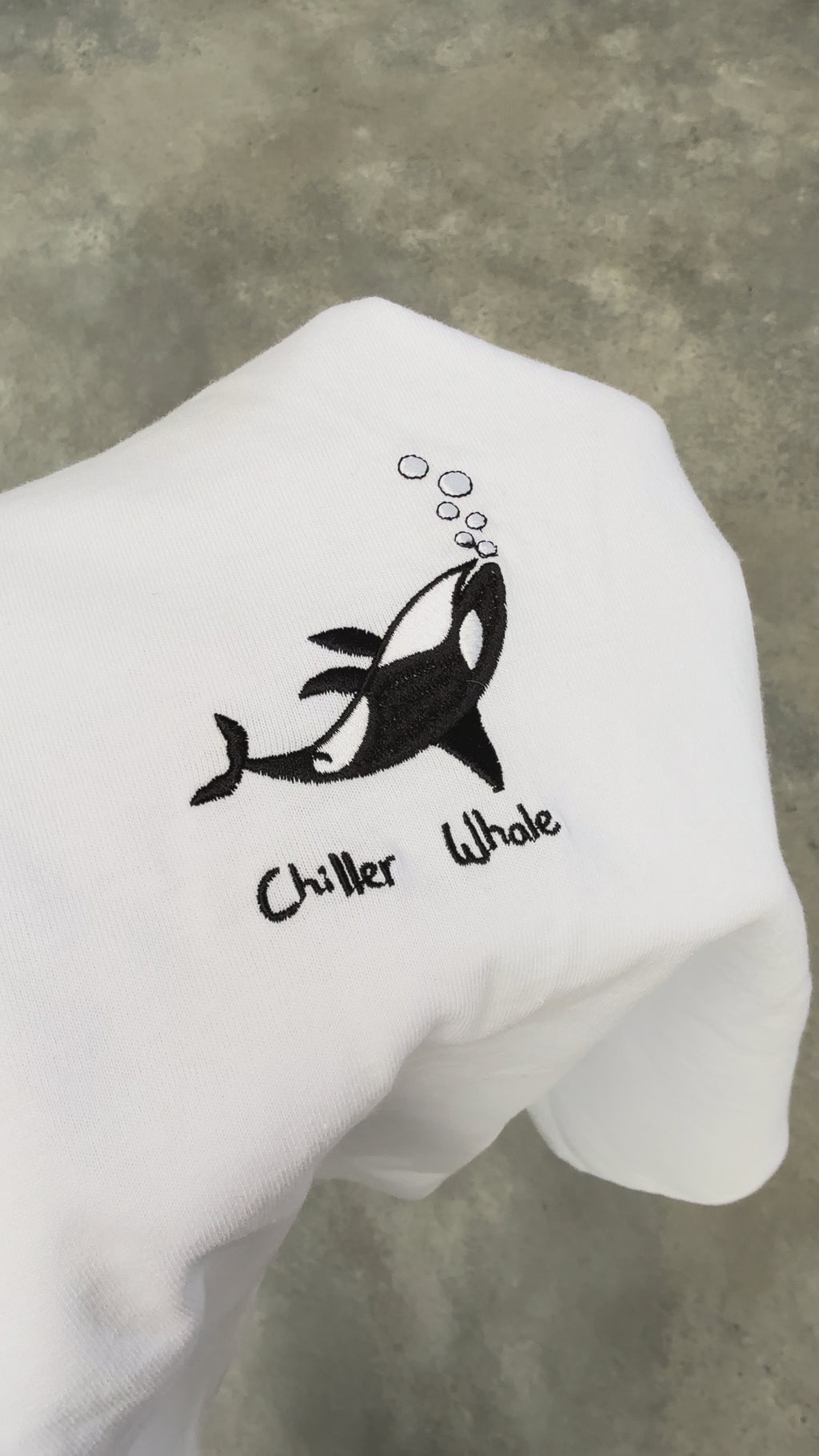 Chiller Whale - White (Hemp)